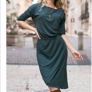 Joyofolie Teal Dress